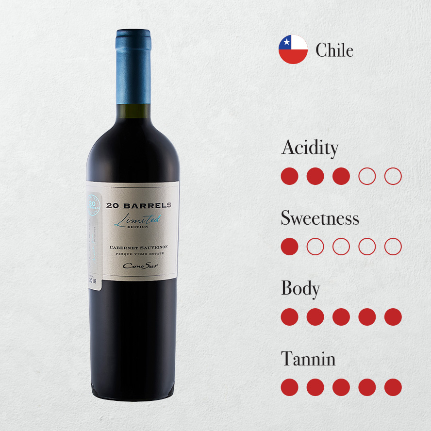 Cono Sur 20Barrels Cabernet Sauvignon