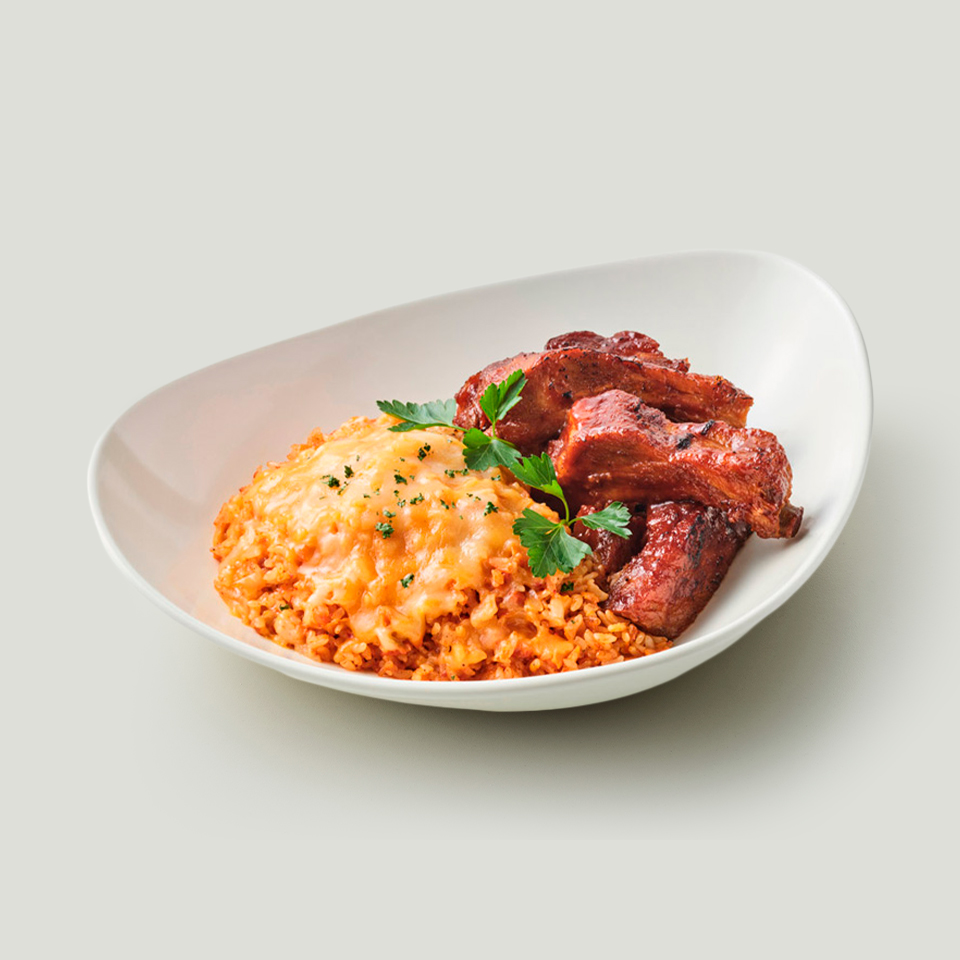 Riblets&amp;amp;Cheese Pilaf