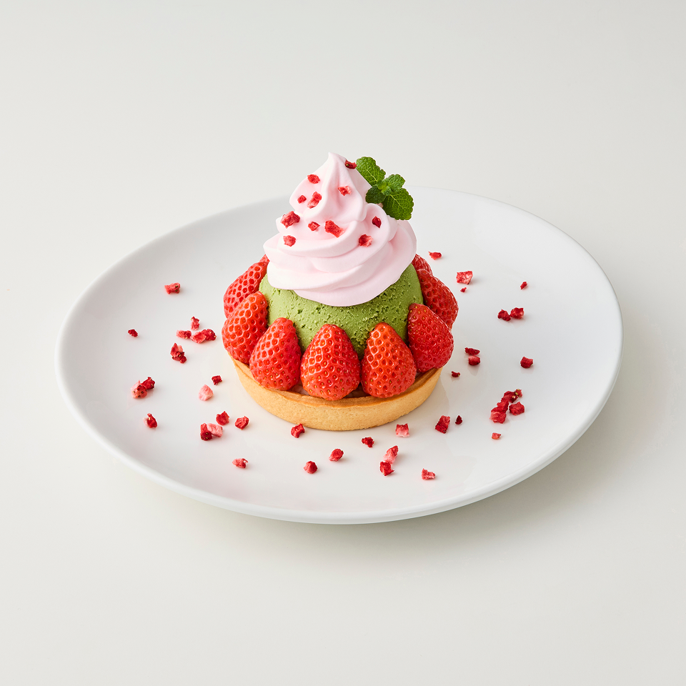 Strawberry Tart w. H&amp;amp;amp;auml;agen-Dazs Ice Cream